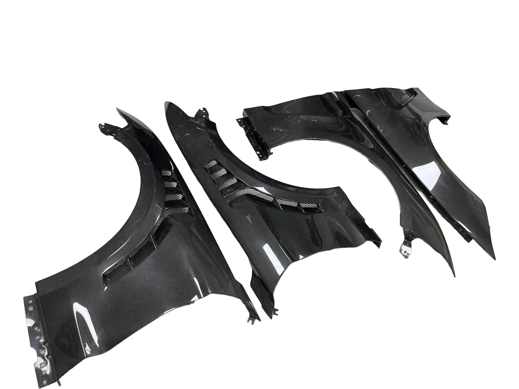 2015-2017 Ford Mustang Carbon Fiber Fenders (GTD Style)