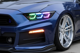 2015-2017 Ford Mustang S650 Style Headlights - Flow Series