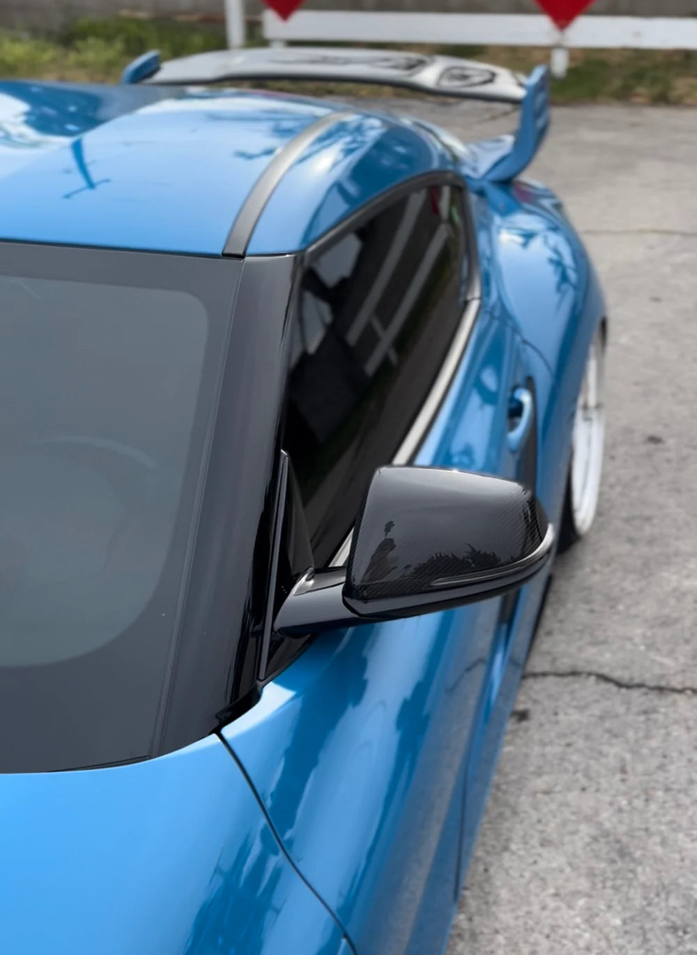 OEM Style Mirror Caps – Carbon Fiber – Toyota Supra A90 / A91