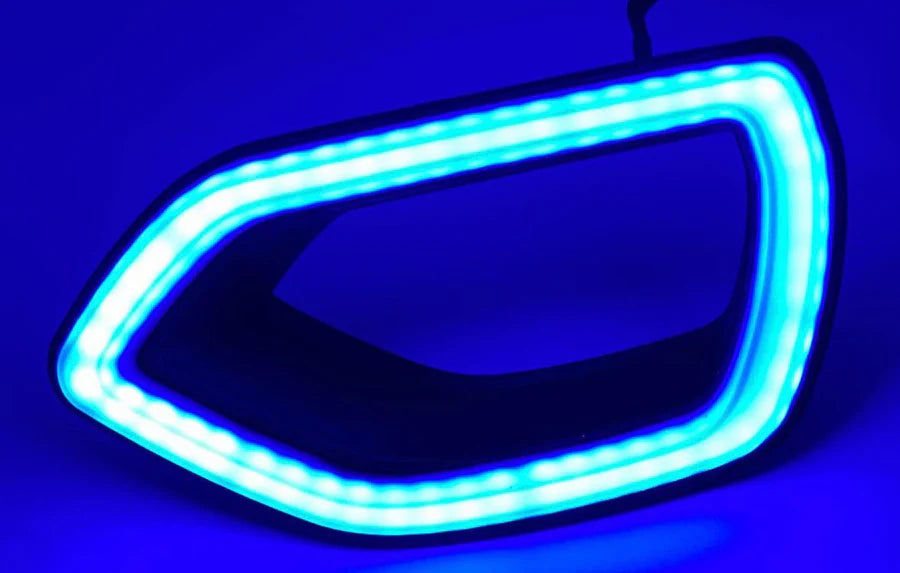2015-2023 Dodge Charger RGBW Flow Series LED Grill Snorkel Lights