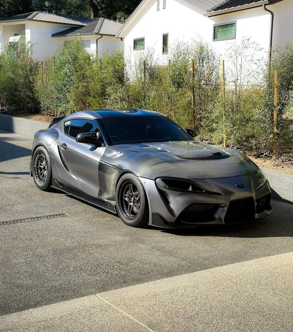 VR Style Hood (VRS) – Carbon Fiber – Toyota Supra A90 / A91