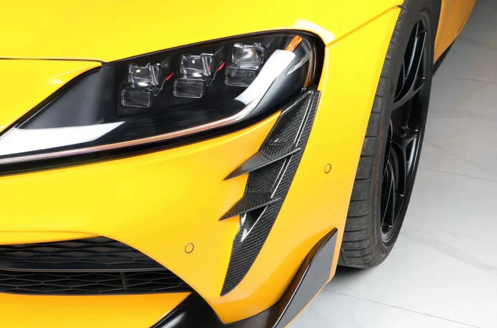 Canards V2 – Dry Carbon Fiber – Toyota Supra A90 / A91