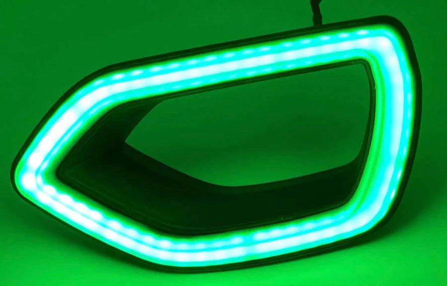 2015-2023 Dodge Charger RGBW Flow Series LED Grill Snorkel Lights