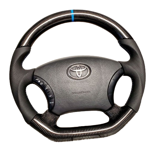 Toyota 4runner, Tundra, Tacoma, GX470, Land Cruiser Carbon Fiber Steering Wheel - Customizable