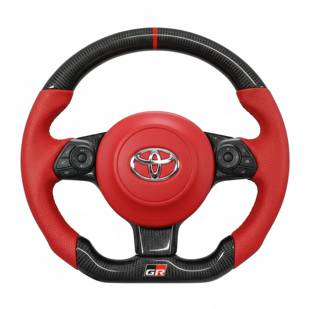 2021+ Toyota GR86 Carbon Fiber Steering Wheel - Customizable