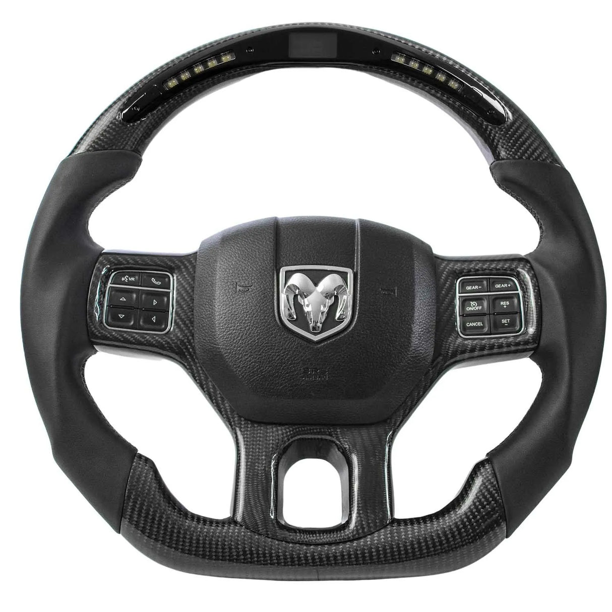 2013-2018 RAM 1500 2500 3500 Carbon Fiber Steering Wheel - Customizable