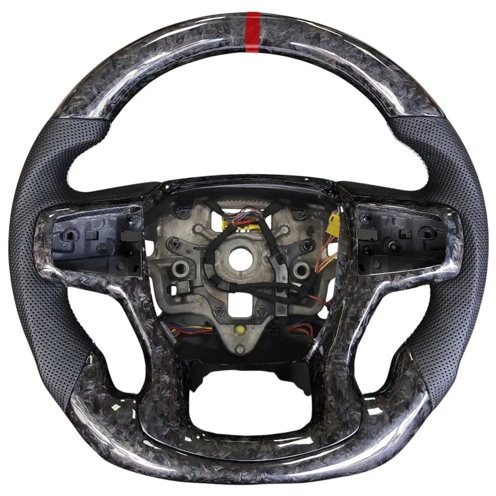 2014-2019 Chevrolet Silverado Carbon Fiber Steering Wheel - Customizable