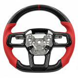 2024+ Ford Mustang Carbon Fiber Steering Wheel - Preset